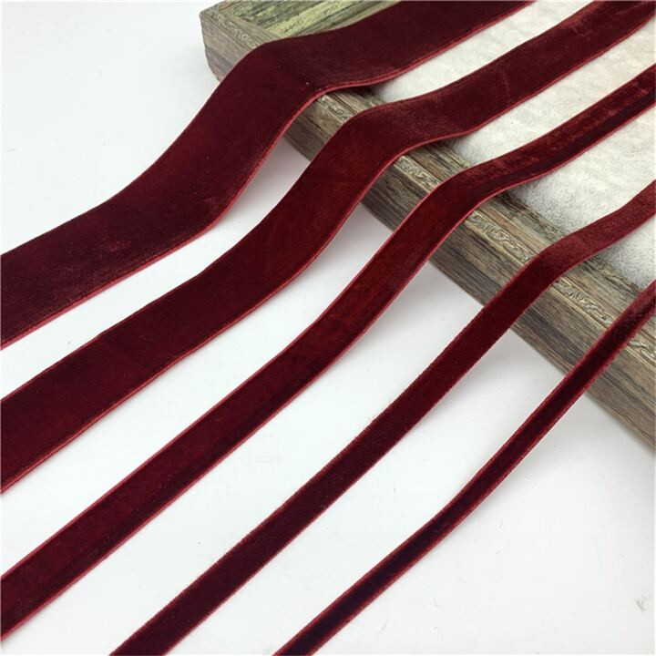 1pc 6/10/15/20/25/38mm Velvet Ribbon Handmade Wedding Party Decoration Ribbon For Gift Wrapping D... | SHEIN