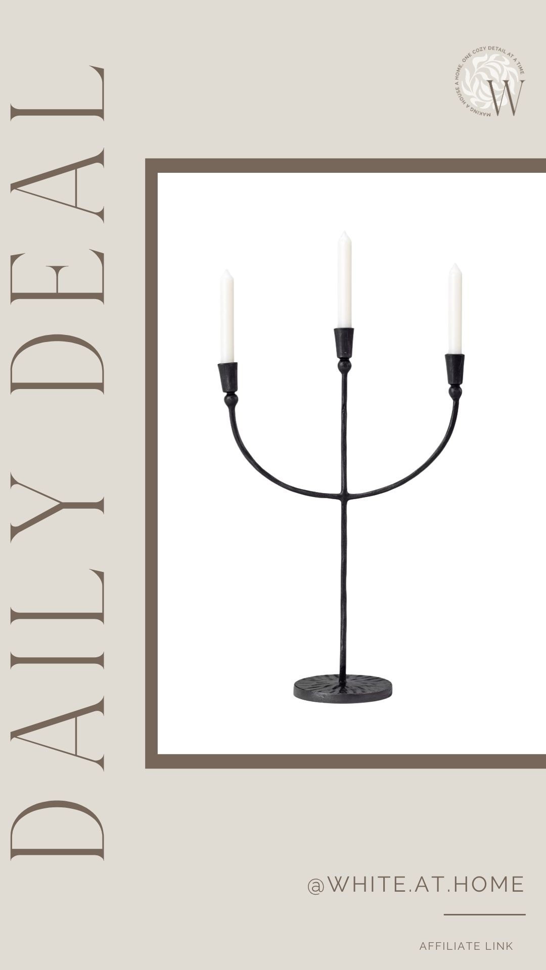 This candelabra is a brand new release at Target and it’s stunning!! Only $30 and truly looks like a designer piece.

#LTKHome