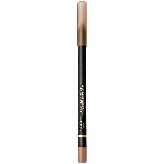 L'Oreal Paris Cosmetics Color Riche Matte Lip Liner, Matte-ing Call, 0.04 Ounce | Amazon (US)