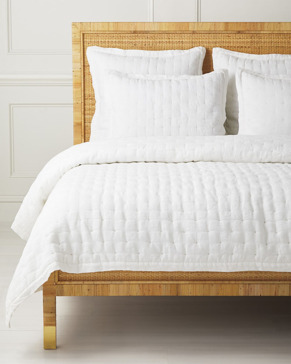 Sutter Linen Quilt | Serena and Lily