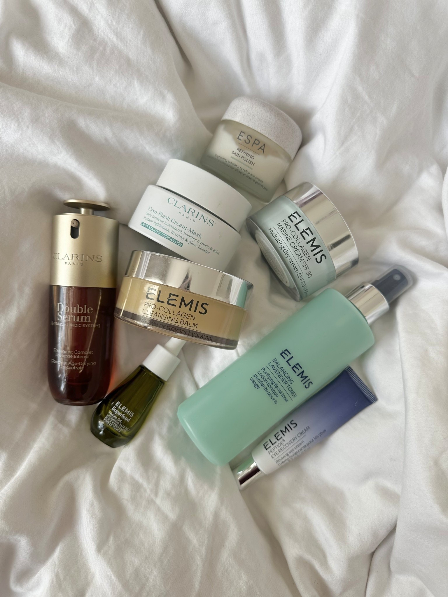 My skincare routine Elemis Clarins 

#LTKuk #LTKluxury #LTKbeauty