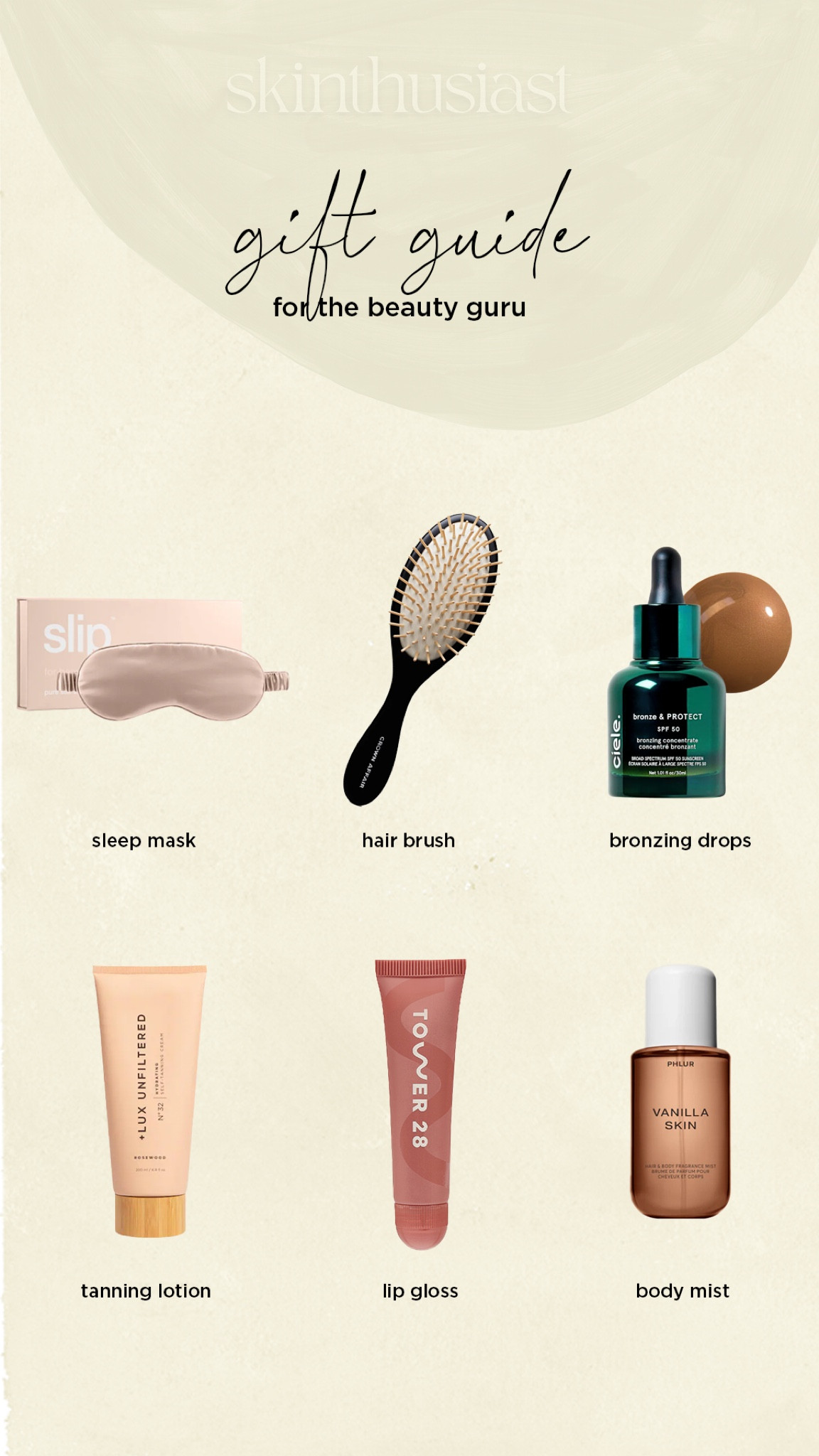 gifts for the beauty guru 🧴

#LTKGiftGuide #LTKHoliday #LTKBeauty