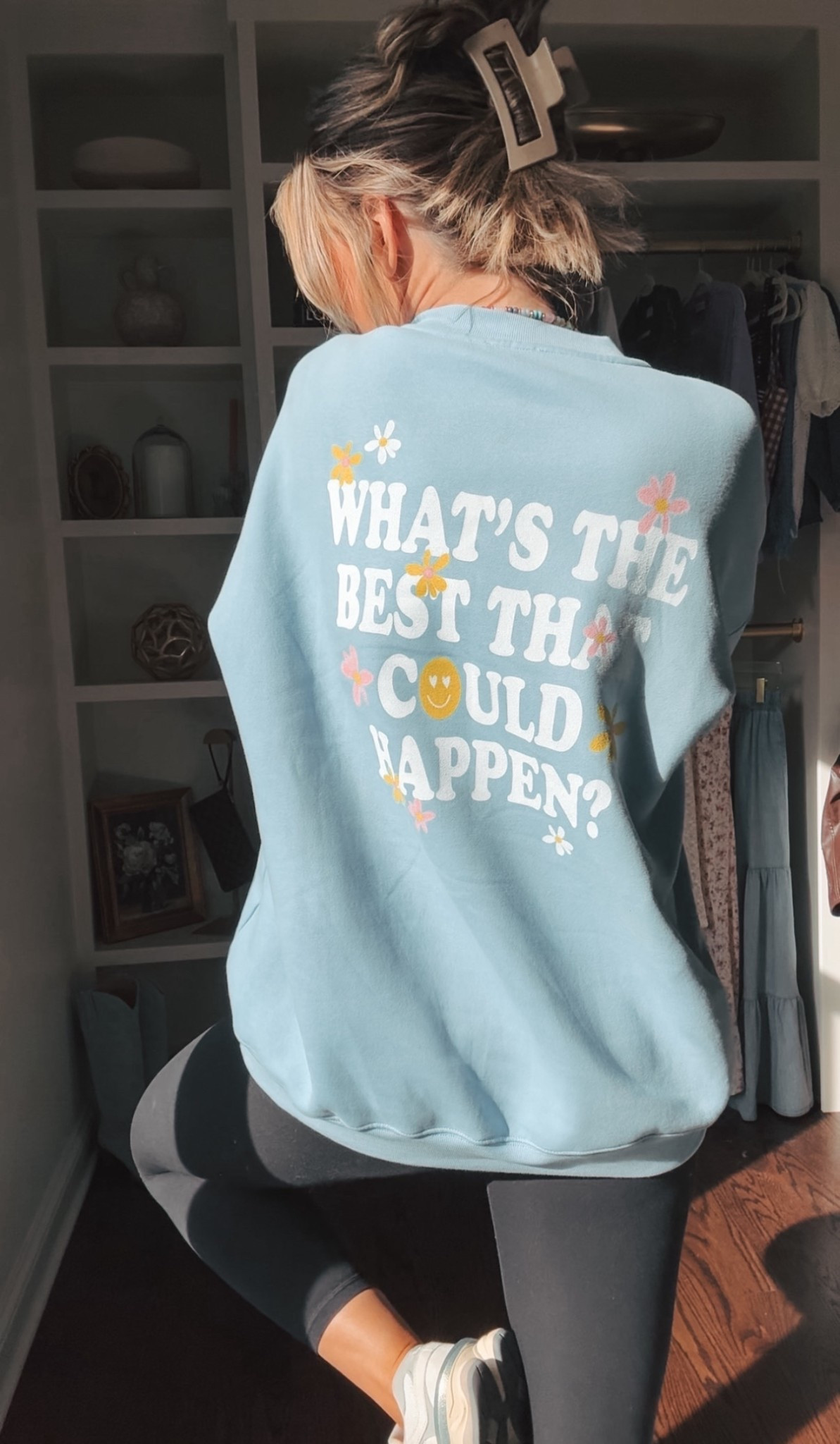 This lightweight spring sweatshirt is the perfect spring layer! I just love how bright and cheerful it is. 


#LTKootd #LTKselfcare #LTKmomlife