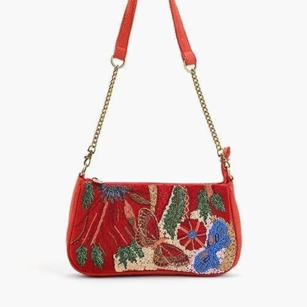 Vermilion Butterfly Bloom Shoulder Bag | Poshmark