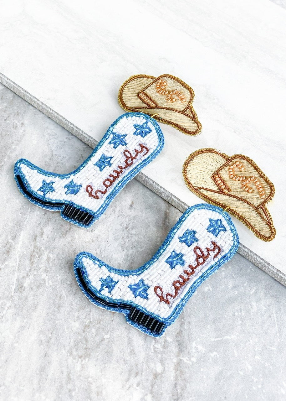 Howdy Earrings | Dos Femmes, LLC