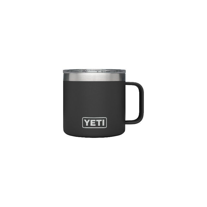 YETI Rambler 14 oz DuraCoat Mug Black - Thermos/Cups &koozies at Academy Sports | Academy Sports + Outdoor Affiliate