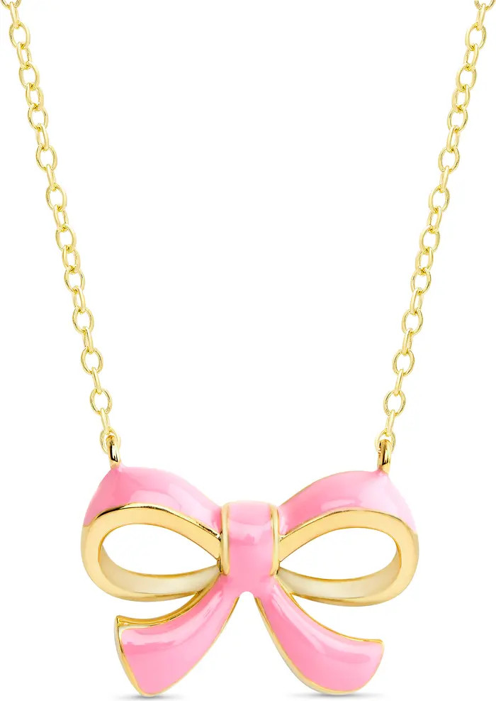 Lily Nily Bow Pendant Necklace | Nordstrom | Nordstrom
