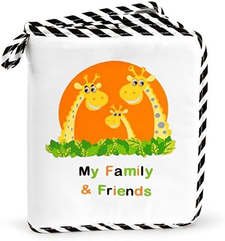 Baby's My Family & Friends First Photo Album - Cute Giraffe Family Theme! | Amazon (US)