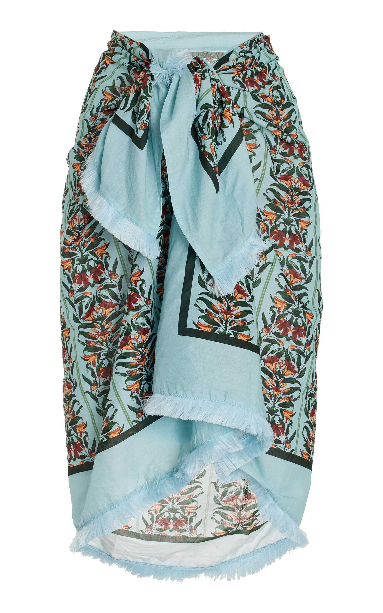 Orquíadea Monarca Floral Cotton Pareo | Moda Operandi (Global)