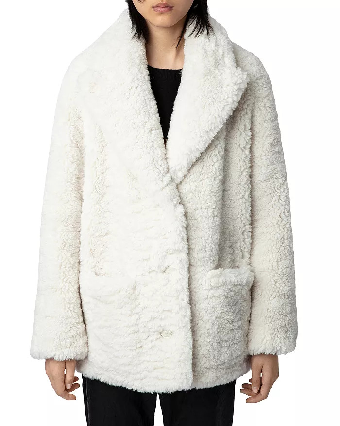Fleur Soft Curly Coat | Bloomingdale's (US)