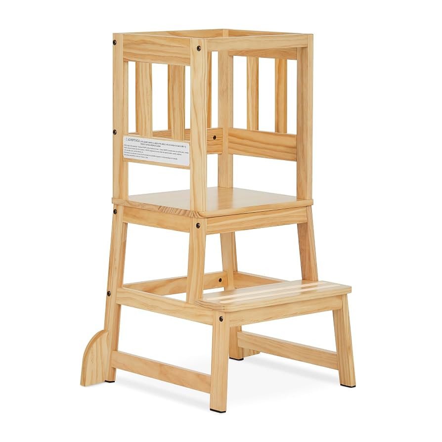 Dream On Me 2-in-1 Funtastic Tower and Step Stool, Easy to Assemble, Multi-Purpose Stool with Non... | Amazon (US)