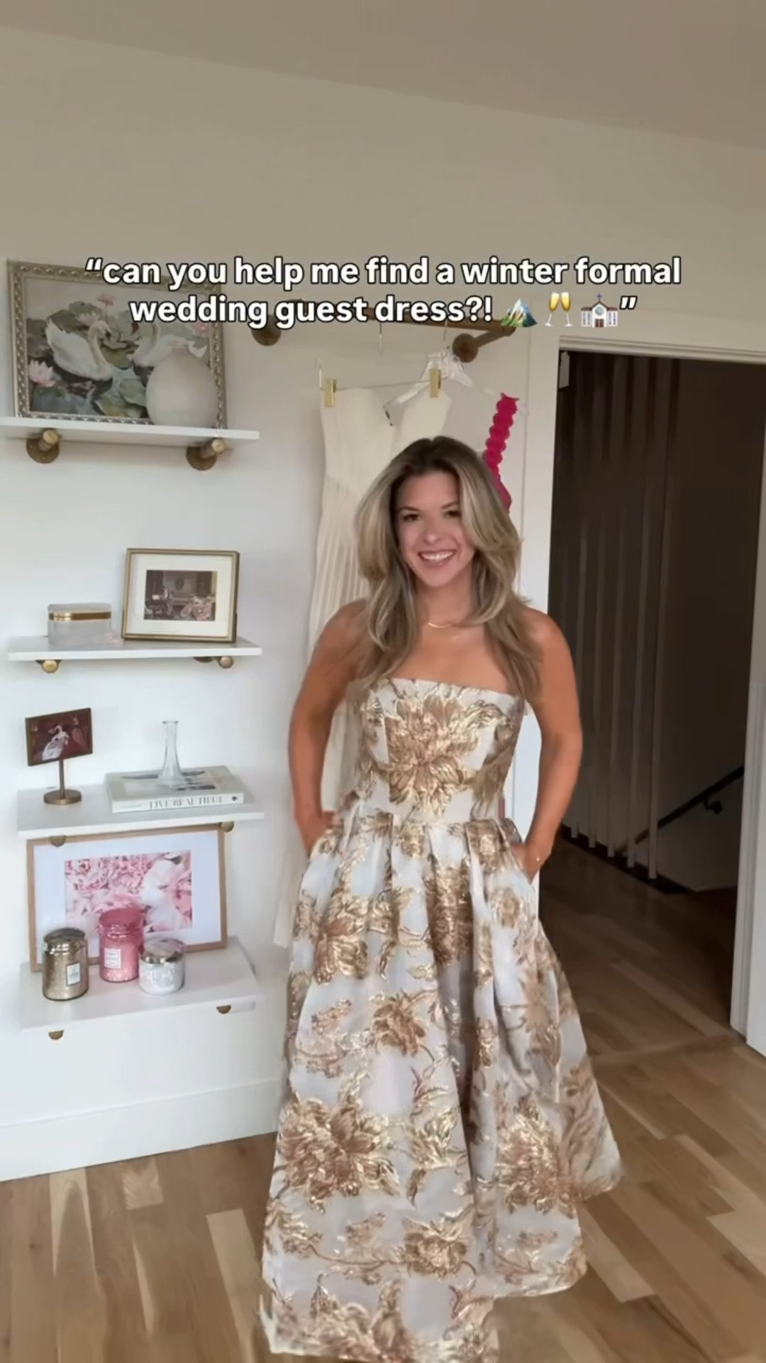 Gold brocade mini strapless wedding guest and formal event dress

Mac duggal code: emerson10
Electric picks code: emerson20

Wearing my usual small/2

Wedding guest
Formal event
Winter party
Black tie
Special occasion
Gold midi

#LTKSeasonal #LTKWedding #LTKgrwm