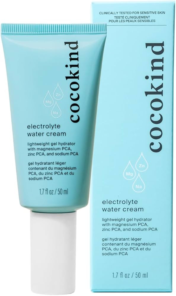 Cocokind Electrolyte Water Cream | Lightweight Water Gel Moisturizer | Balanced Hydrating Day Cre... | Amazon (US)