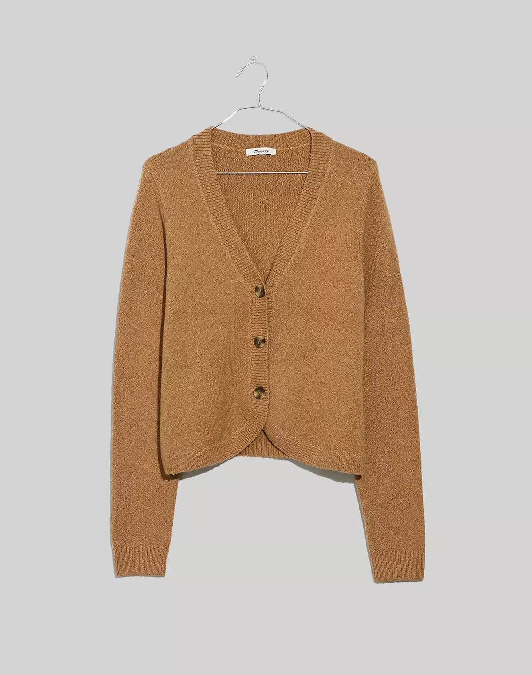 Haskell Crop Cardigan Sweater in Coziest Textured Yarn | Madewell