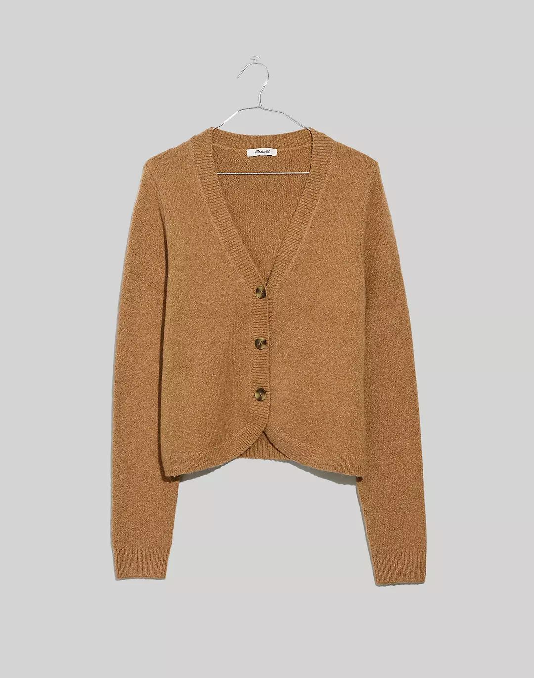 Haskell Crop Cardigan Sweater in Coziest Textured Yarn | Madewell