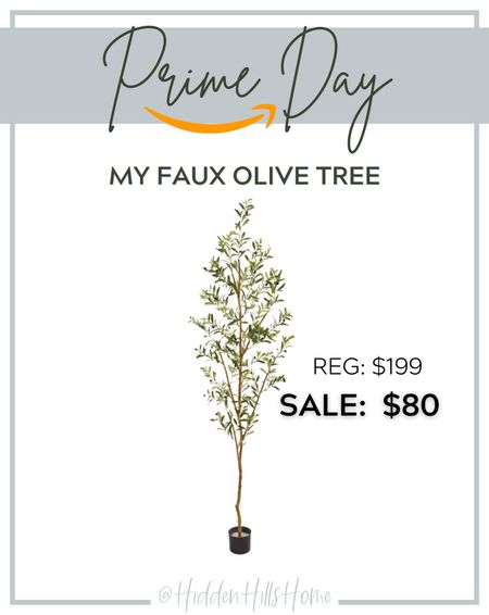 Amazon Prime say olive tree on sale! Olive tree under $100 #primeday

#LTKsalealert #LTKxPrimeDay #LTKunder100