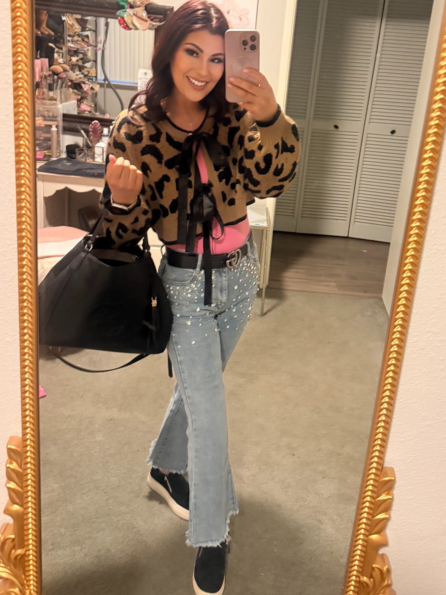 Winter Work Outfit 🐆💕

#LTKPetite #LTKU #LTKootd