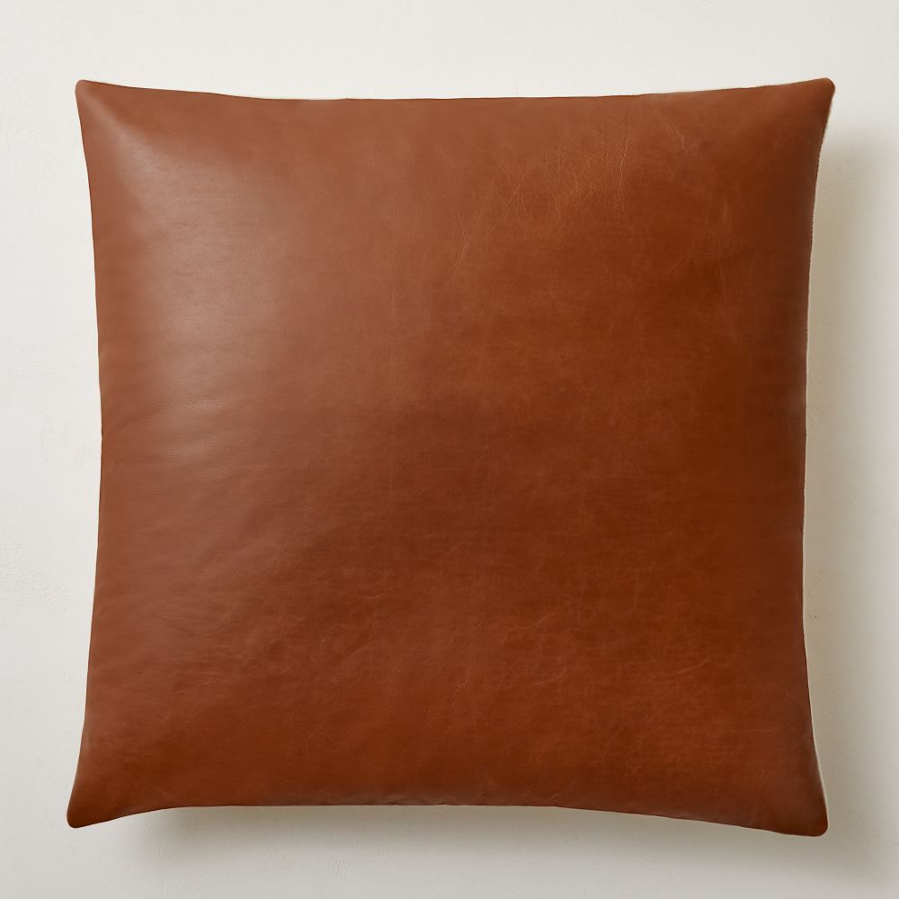 Leather Pillow Cover | West Elm (US)