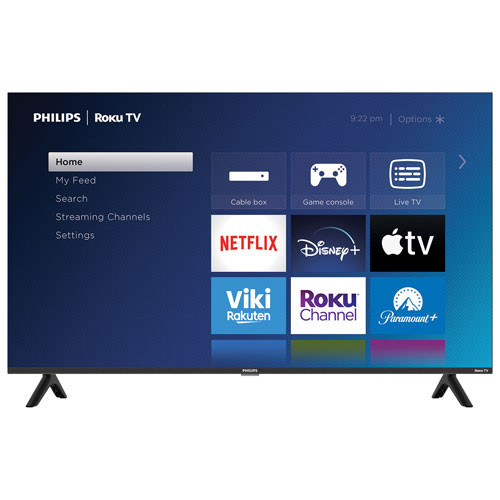 Philips 43" 4K UHD HDR LED Direct Lit Roku Smart TV (43PUL6673/F6) - 2023 | Best Buy Canada