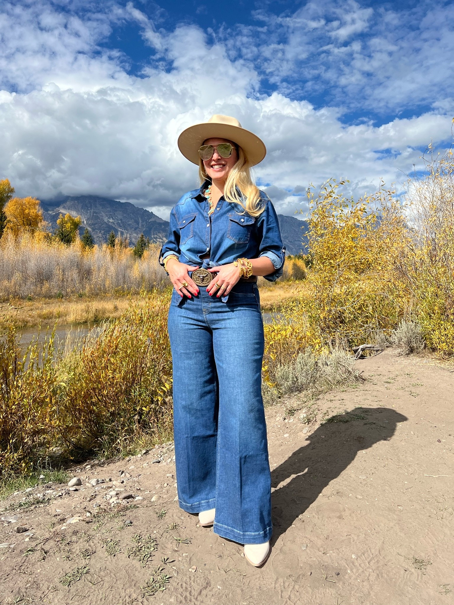Love an all denim outfit! Do you?

Western Outfits Women I Jackson Hole Outfits for Women I Country Concert Outfit

Taylor swift concert outfit ideas I Wyoming rodeo outfit | rave outfits festivals | rodeo outfits for women | Jackson Hole rodeo outfits for women | rodeo outfit | Jackson Hole outfits spring | Wyoming rodeo outfits | all denim outfit | denim on denim outfit | jean on jean | country concert outfit | country concert outfit ideas | country concert outfits | country concert outfit ideas winter | rodeo outfit | rodeo outfit ideas | western glam outfit | rodeo outfits for women | rodeo outfits winter | cowgirl outfit | rodeo outfits | western outfits | western outfits women | country glam outfit | Jackson Hole outfit | Jackson Hole outfits | rodeo outfits for women | Jackson Hole outfits for women | country concert outfit | country concert outfits

Wearing a large in everything.


#LTKSeasonal #LTKOver40 #LTKSaleAlert #LTKTravel #LTKgrwm #LTKootd #LTKMidsize #LTKWorkwear