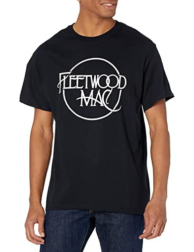 Fleetwood Mac Unisex-Adult Standard Official Black Logo T-Shirt, Large | Amazon (US)