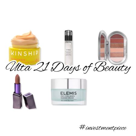 From eye creams to lipsticks - get 50% off select items @ulta #21daysofbeauty #investmentpiece 

#LTKSeasonal #LTKsalealert #LTKbeauty