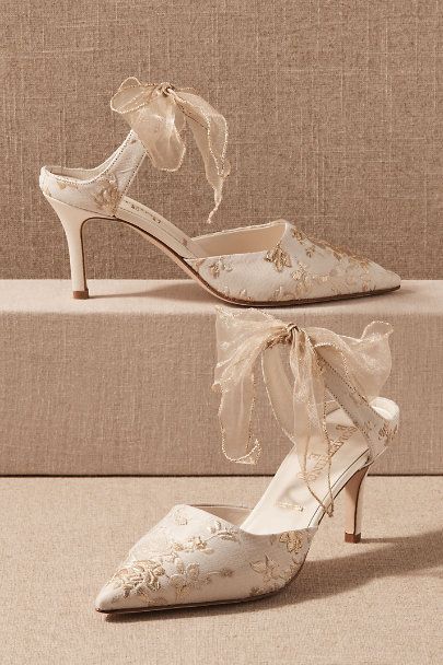 Something Bleu Elvie Mules | BHLDN