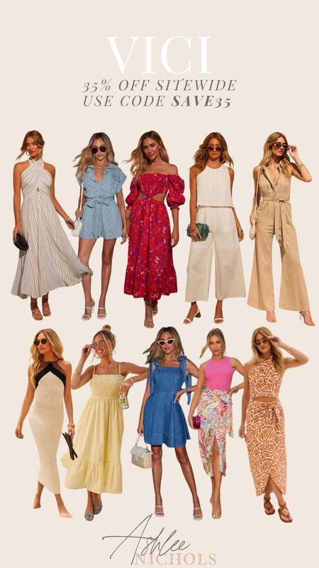 Vici collection sale! 35% off sitewide with code: SAVE35 these styles are perfect if you have a vacation coming up!

Vici collection, Vici sale, on sale, summer styles, summer dress, Vici romper, denim dress, matching sets

#LTKSeasonal #LTKfindsunder50 #LTKfindsunder100