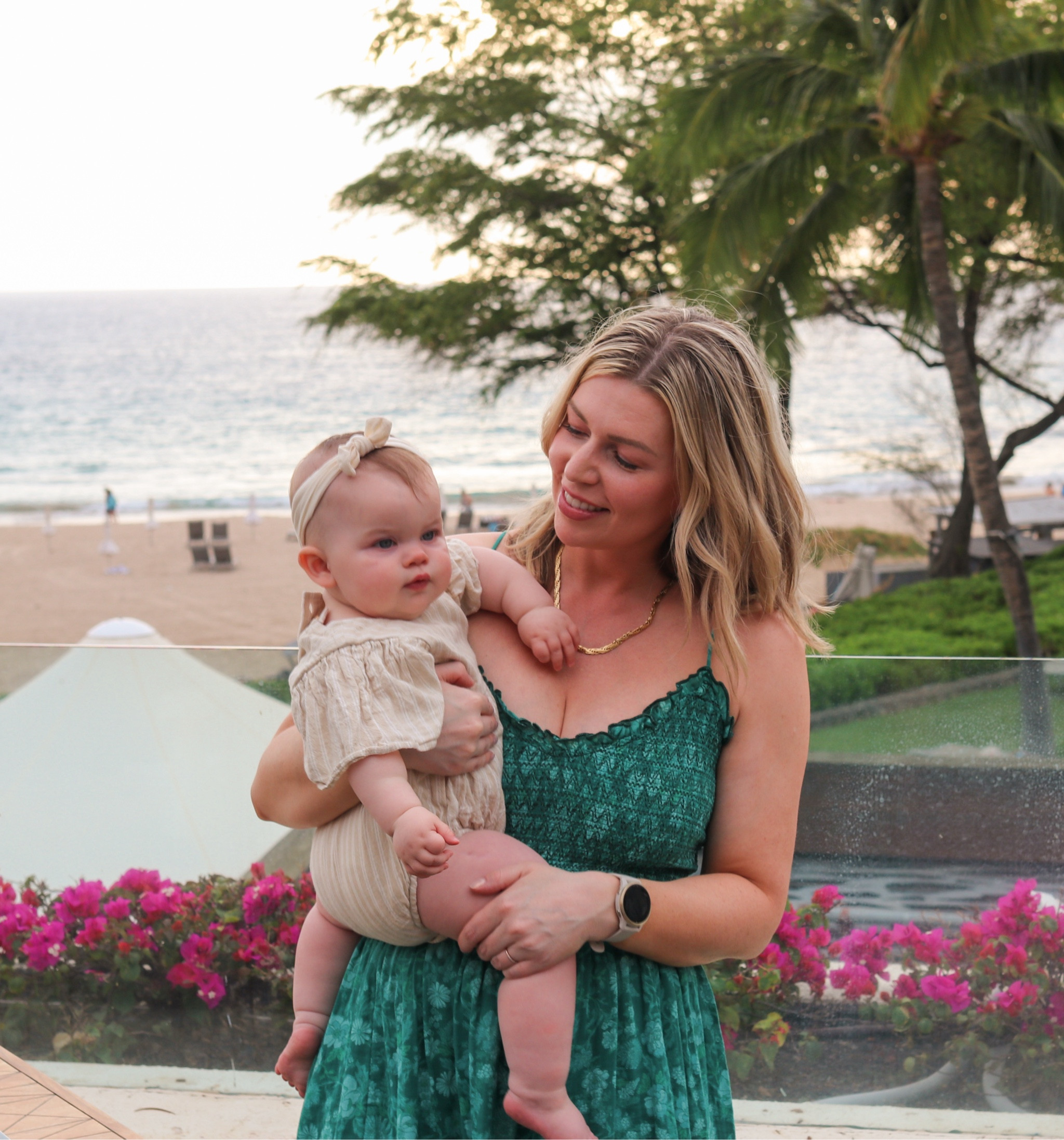 postpartum holiday dress Lila Labor & Postpartum Gown in Peach Floral