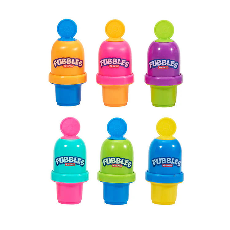 FUBBLES NO SPILL BUBBLE TUMBLER MINIS - ASSORTED | Simply Carolina