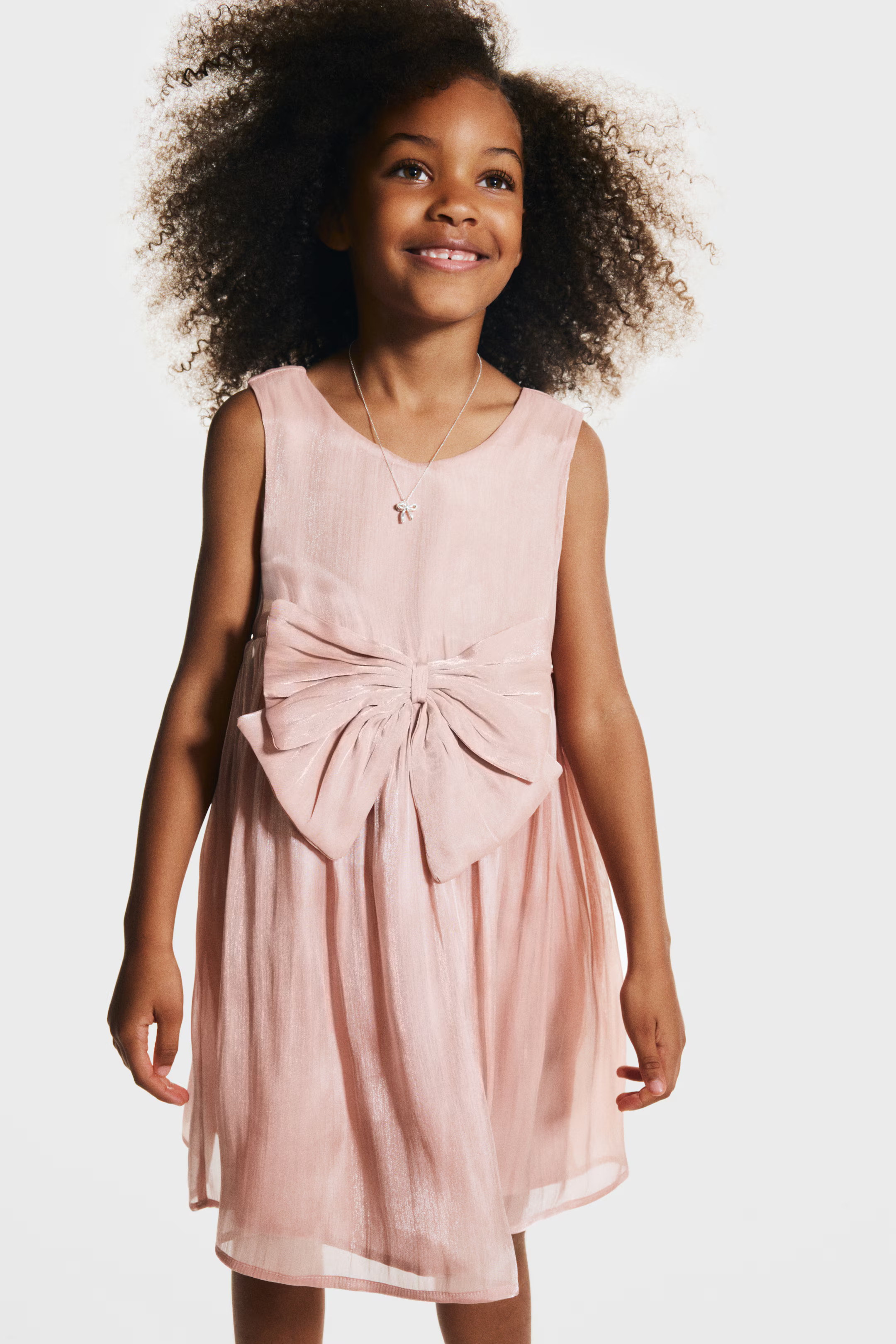 Bow-Detail Organza Dress | H&M (US + CA)