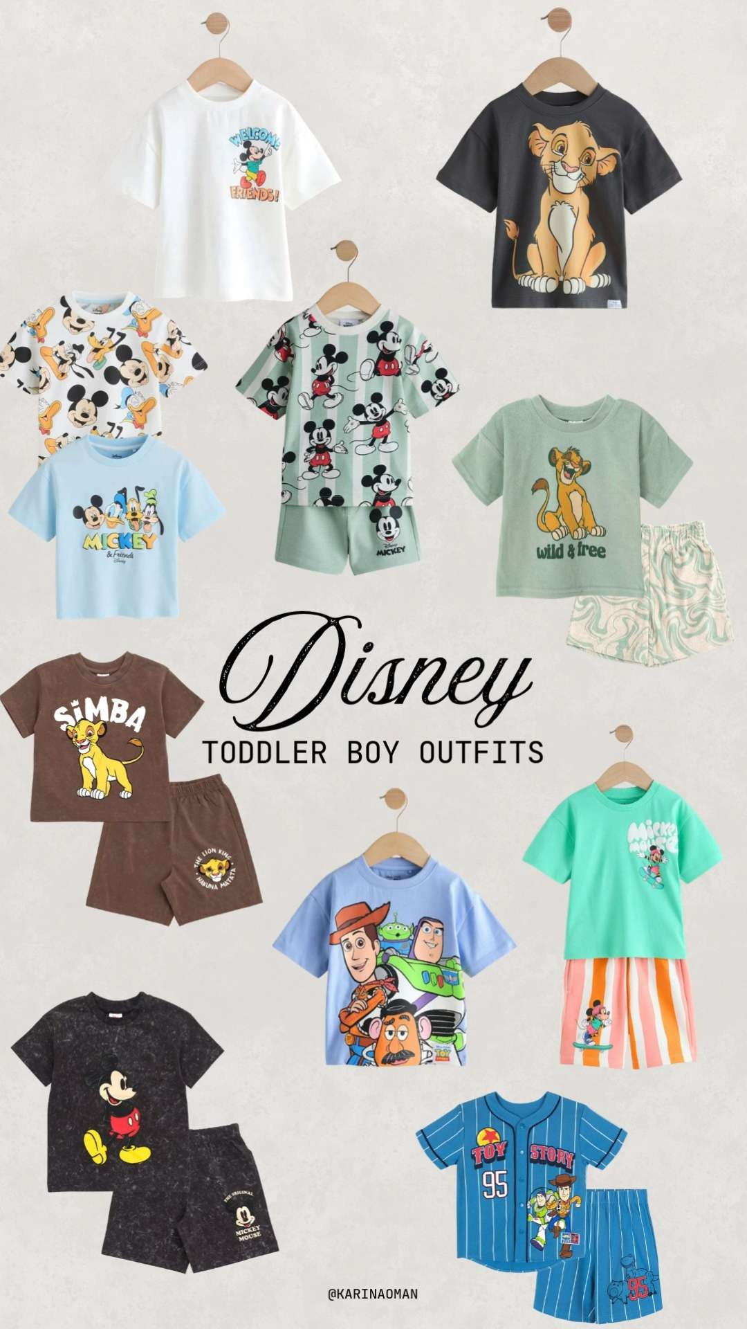 Planning a Disney trip this year with your toddler boy? I’ve got you covered with some outfit inspiration perfect for the parks, travel days, and shows like Disney on Ice 🏰✨

I’m currently on the hunt for cute, comfortable, and park-ready outfits for my son to wear to Disneyland, and I found so many good options from Next and Target. Think breathable fabrics, easy sets, and fun character-inspired pieces that are perfect for long park days, stroller rides, and all the magical moments 🤍

I always look for pieces that are:
• comfy for all-day wear
• lightweight and breathable
• easy to mix and match
• toddler-friendly for walking, playing, and rides

If you're planning a Disney vacation, Disney on Ice, or just love Disney outfits for your toddler, I’ve linked my favorite finds in my LTK so you can shop everything easily ✨

Follow my LTK for more toddler Disney outfits, Disneyland outfit ideas, and toddler boy outfit inspiration 💙 

 #LTKmomlife #LTKSaleAlert #LTKKids