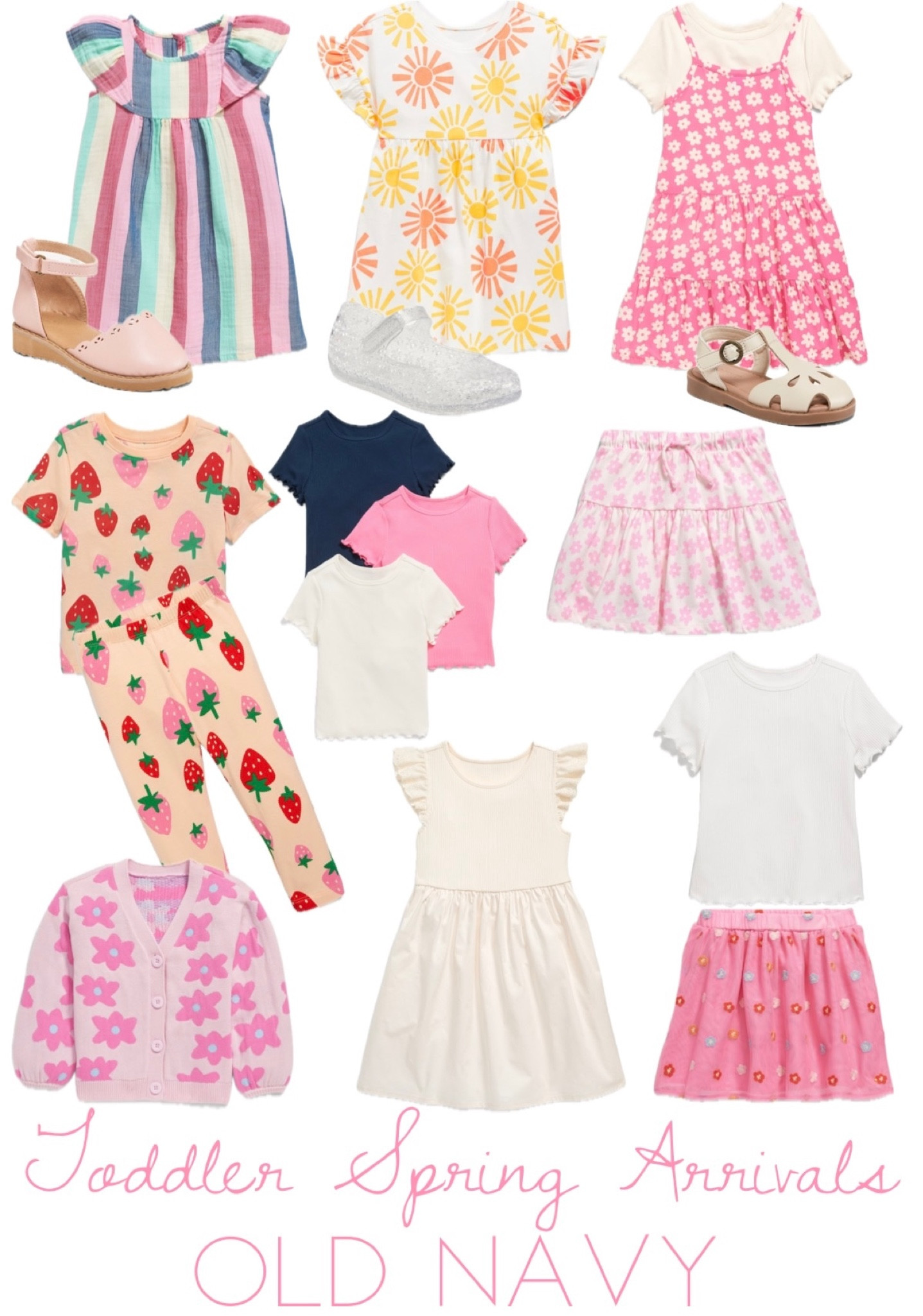 New Spring arrivals for toddler girls at Old Navy 🌼 So many pieces you can mix & match 😍

#LTKbaby #LTKkids #LTKSpringSale