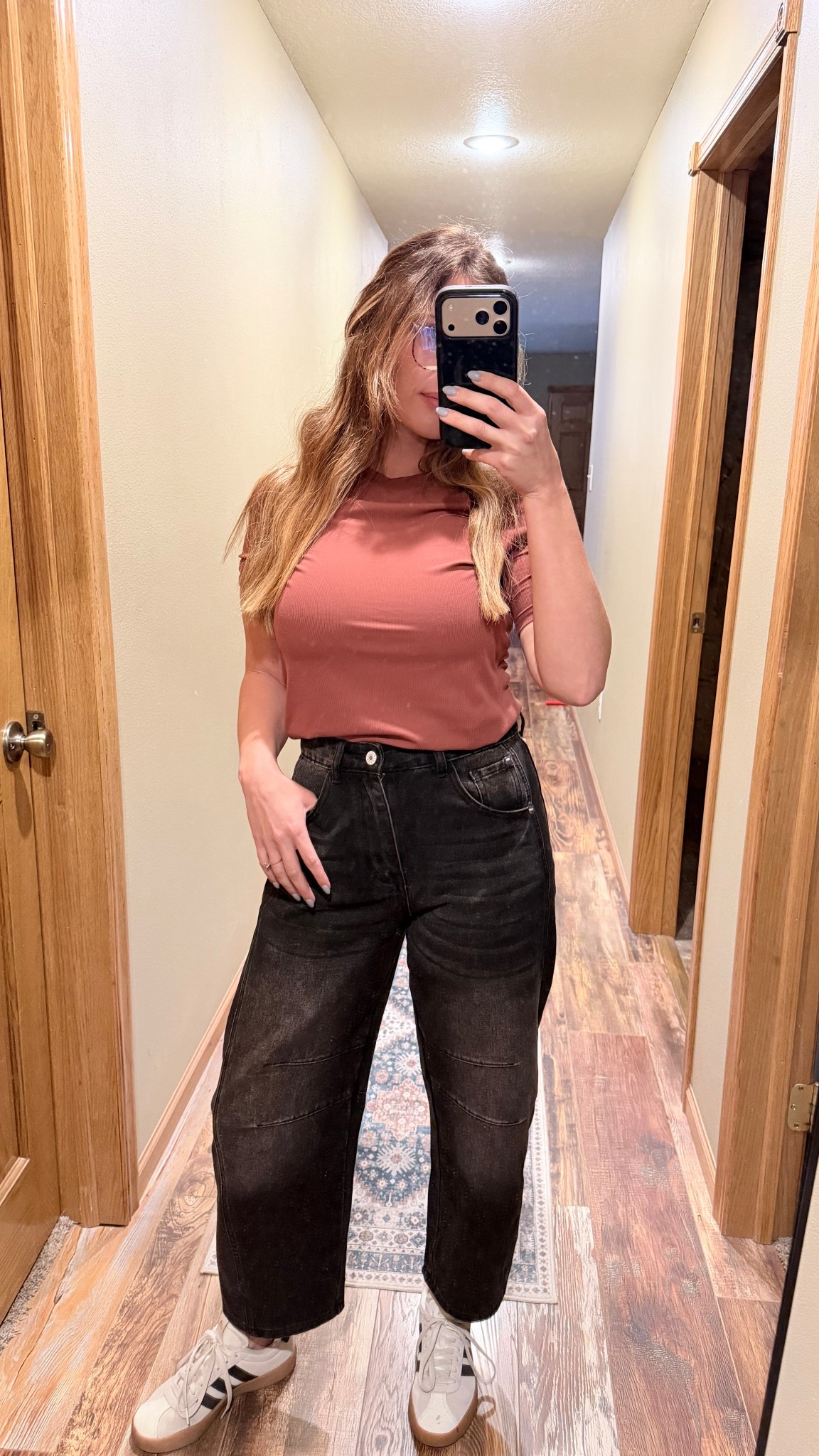 Loved the jean barrels so much, grabbed them in black ✨

#LTKgrwm #LTKootd #LTKmomlife