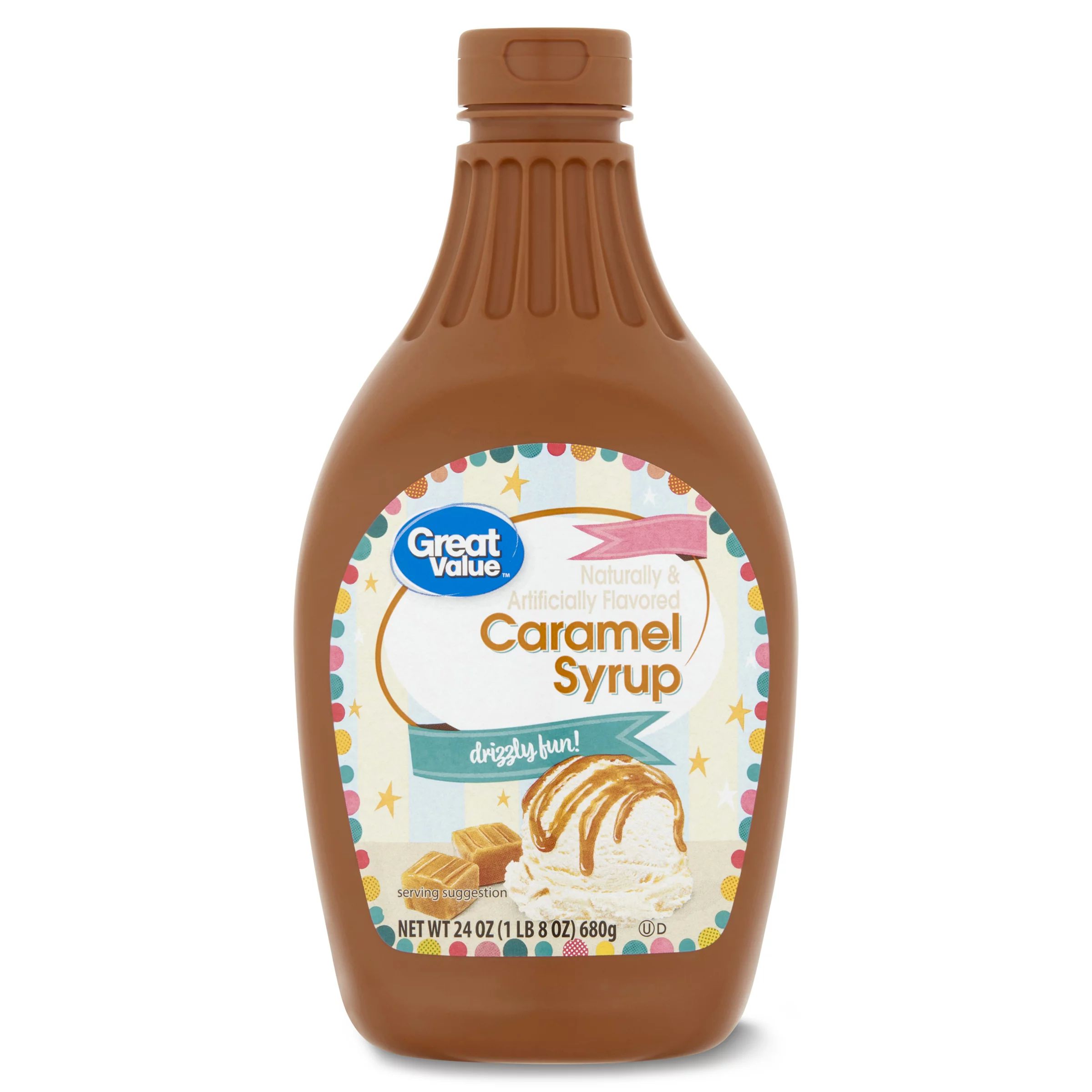 Great Value Caramel Syrup, 24 oz - Walmart.com | Walmart (US)