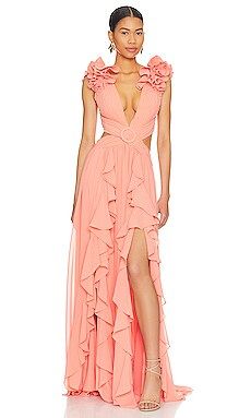Flutter Sleeve Maxi Dress
                    
                    PatBO | Revolve Clothing (Global)