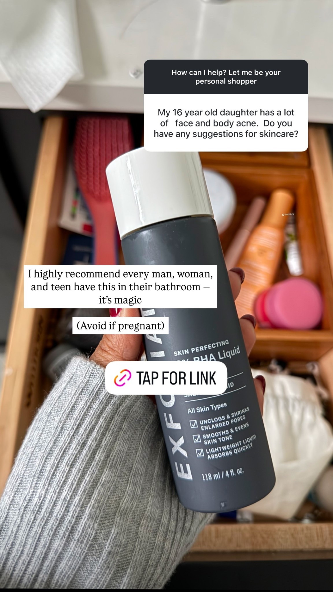 If you’re looking for skincare product for your acne, I recommend this

#LTKBeauty #LTKselfcare