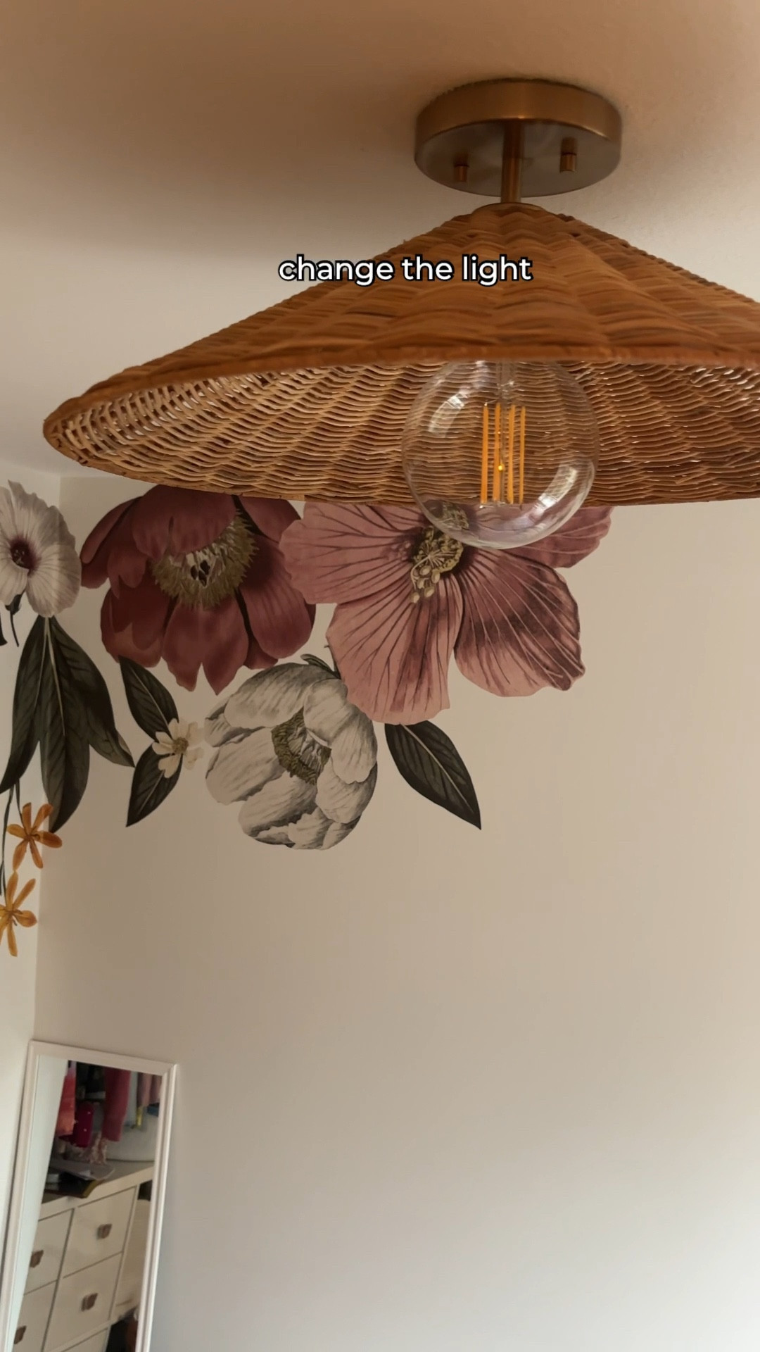 What a difference lighting can make! 💡 I’ve been wanting to replace the light in my daughter’s room for YEARS, so when I found this modern organic wicker light, I immediately knew it was “the one.”  Affordable lighting options can be hard to come by, but I found it! 

It adds so much cozyness and texture to the room and with its 5-star reviews and affordable price, it totally lives up the hype. I’m also linking to her spindle bed and transitional dresser. 👏🏻

I’ve also rounded up a brand new round of modern transitional Wayfair finds to help give you some budget-friendly decorating ideas.Their Cyber Week Sale is happening now, which means up to 70% off and fast shipping. I found an affordable upholstered bed (I love the textured linen!), a transitional 6-drawer dresser, a rustic terracotta planter, budget-friendly bedding, faux norfolk pine stems that look so real, a neutral jute rug, and so much more. 
Hi the link in my bio > find me on LTK to shop everything you see here.

#wayfairpartner #Wayfair @wayfair 

#LTKWatchNow #LTKHome #LTKKids