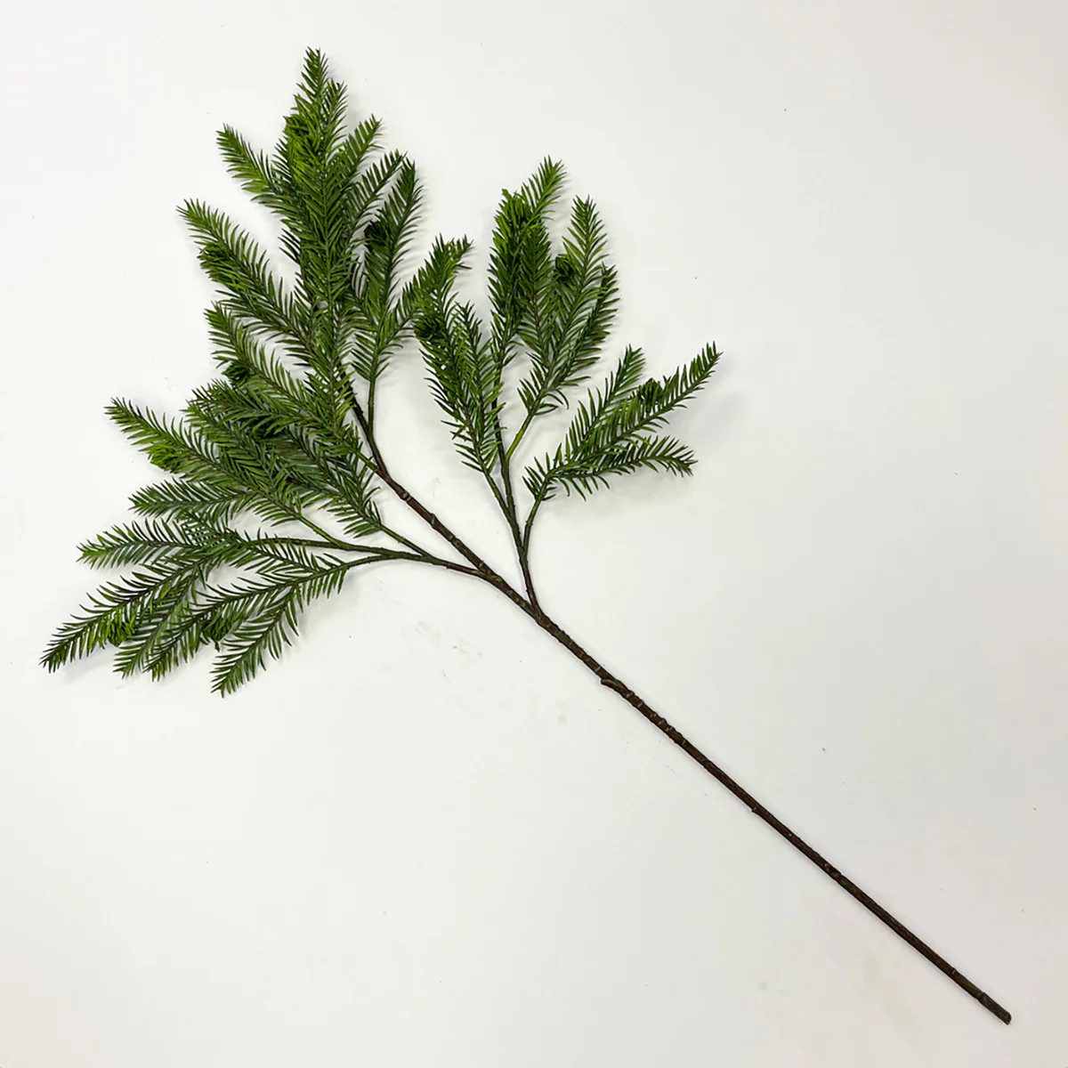 Real Touch Faux Fraser Fir Pine Spray Stem Holiday Greenery Branch - 27" | Darby Creek Trading