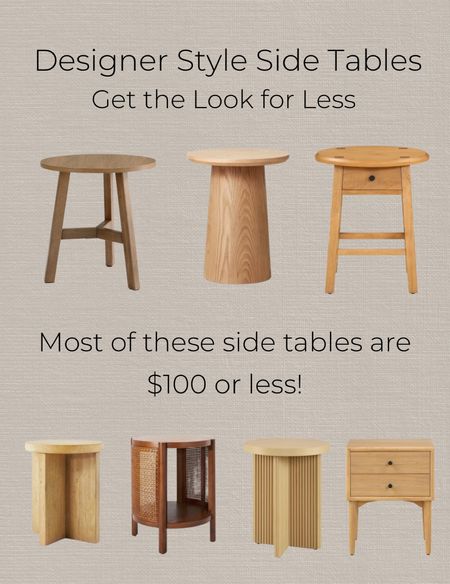 Side Tables - Get the Designer look for less

Walmart finds, Target finds, affordable furniture, side table, accent table, rounded table, designer look for less 

#LTKFindsUnder50 #LTKStyleTip #LTKFindsUnder100