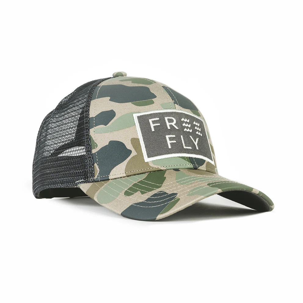 Wave Snapback - Camo | Free Fly Apparel