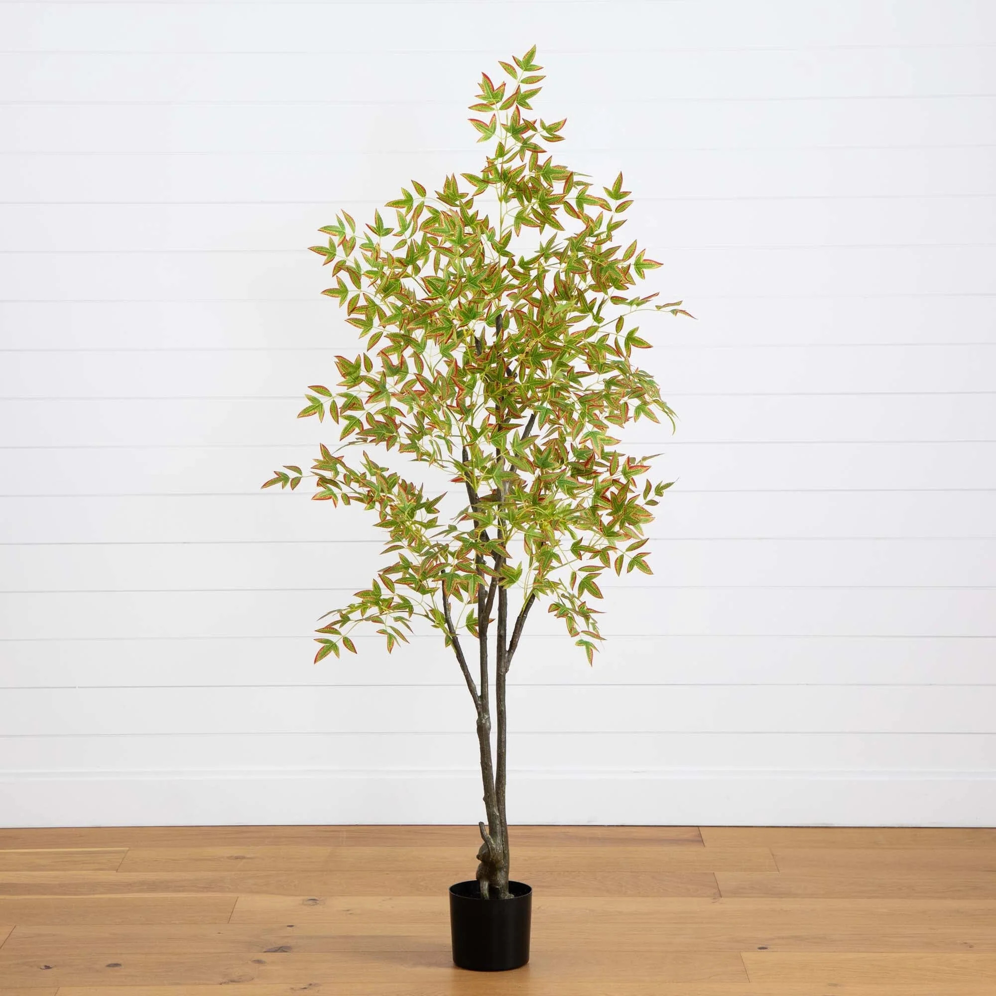 6ft. Autumn Nandina Artificial Fall Tree | Nearly Natural | Nearly Natural