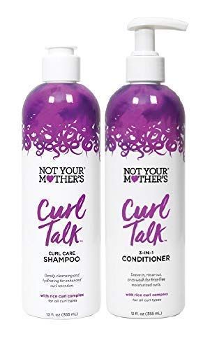 Not Your Mother's Curl Talk Shampoo & Conditioner Set, 12 Fl Oz Each | Amazon (US)