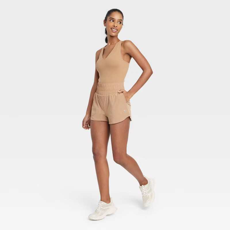 Women's High-Rise Woven Shorts 3.5" - JoyLab™ | Target