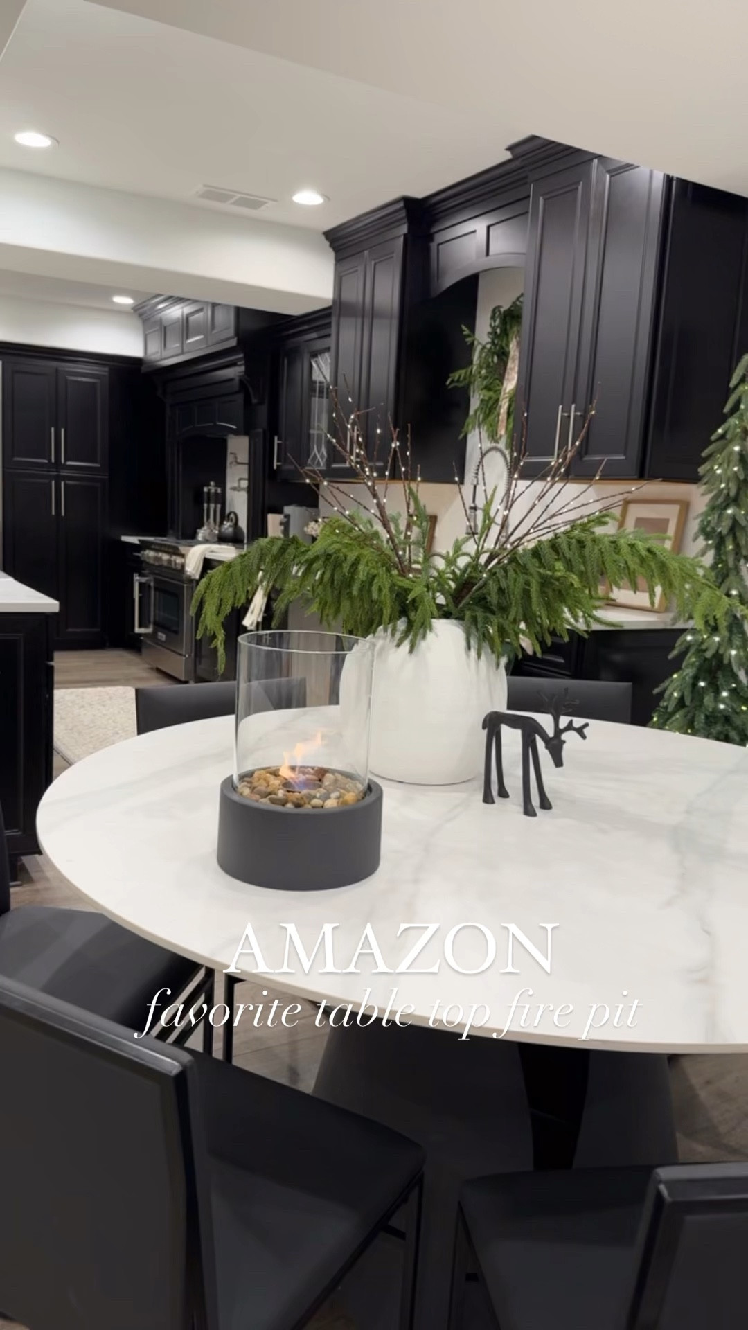 My favorite table top fire pit comes in two sizes and is perfect for creating cozy spaces. @amazon @amazonhome #amazonfinds #founditonamazon #amazonholiday #amazon #amazonhome 

#LTKHoliday #LTKGiftGuide #LTKWatchNow