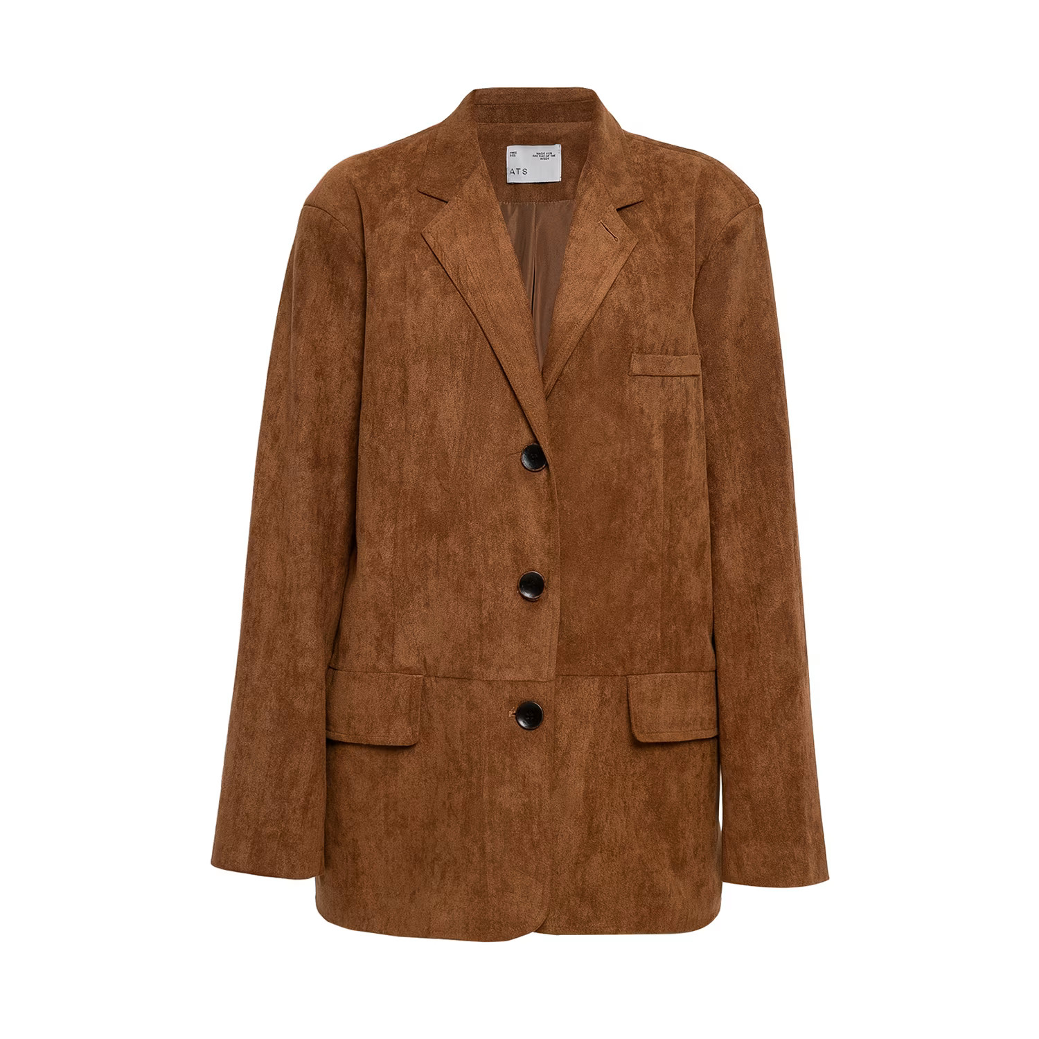 Lennox Brown Suede Blazer Jacket | Wolf & Badger