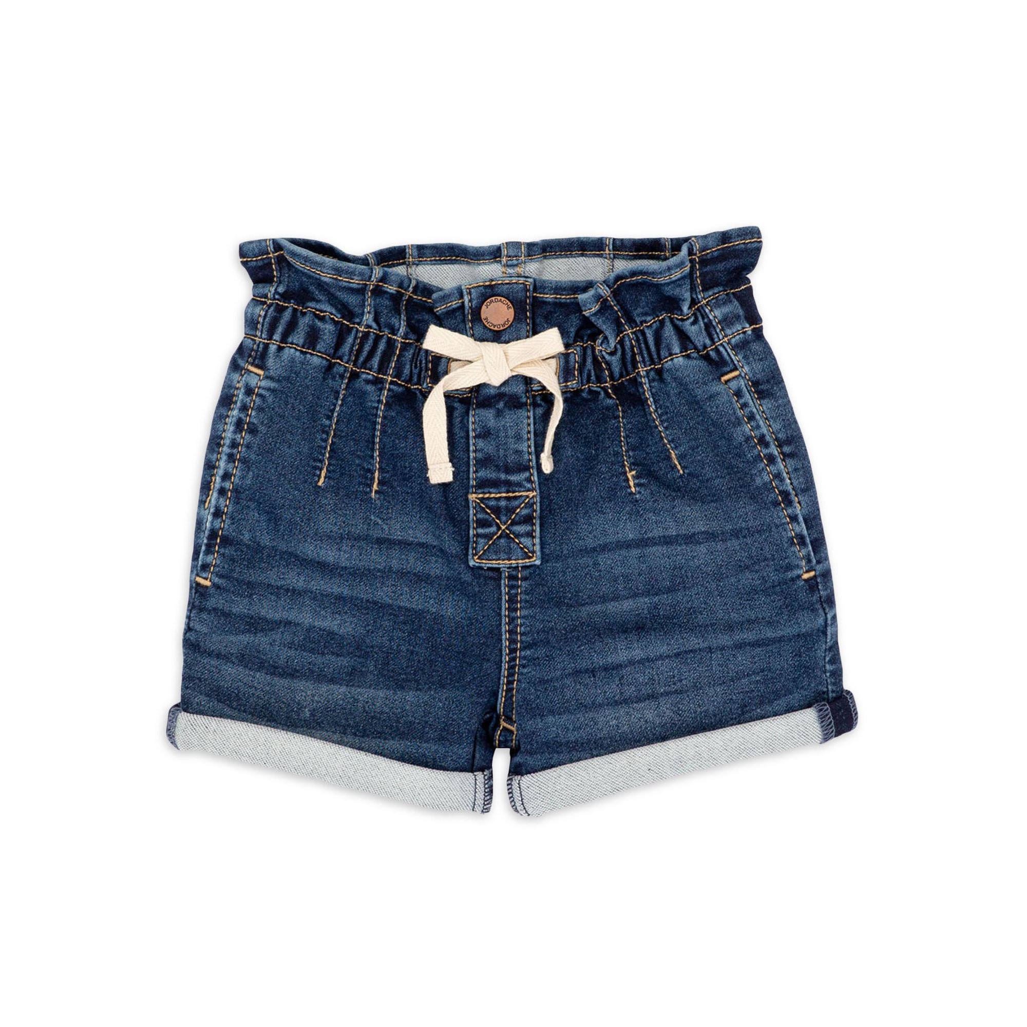 Jordache Toddler Girl Paperbag Shorts, 12M-5T | Walmart (US)