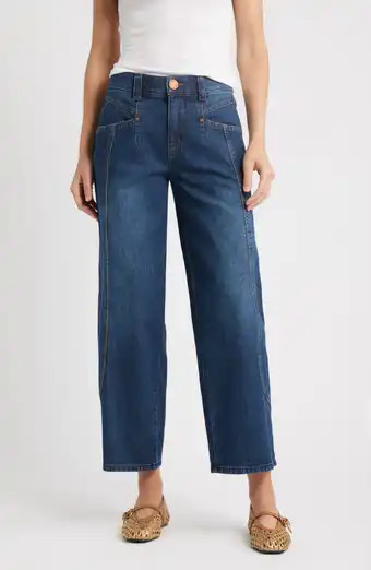 Ashley High Waist Slouchy Barrel Leg Jeans | Nordstrom