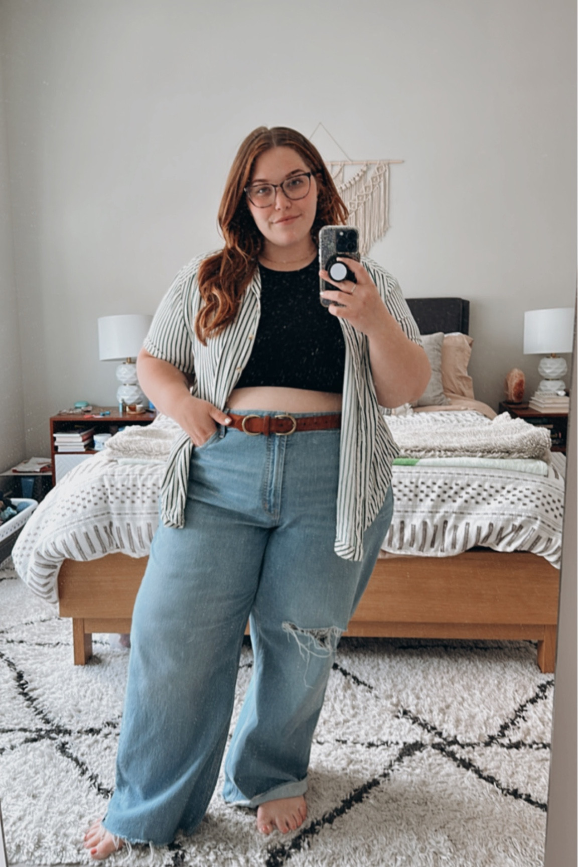 Hot plus size wide leg jeans Top Sale Black Friday