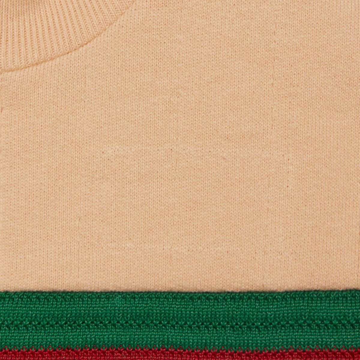 Baby felted cotton jersey zip jacket | Gucci (US)